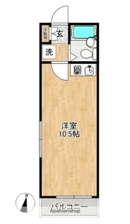 藤沢朝日町ダイカンプラザ【5階】の間取り