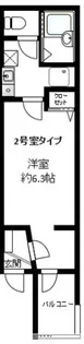 リーヴェルポート矢向FIORE【1階】の間取り