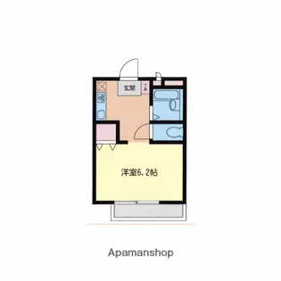 ブリランテ弐番館【1階】の間取り