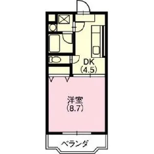 プルミエールS【3階】の間取り