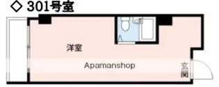 PLENDY−SHARE横浜ベイ【3階】の間取り