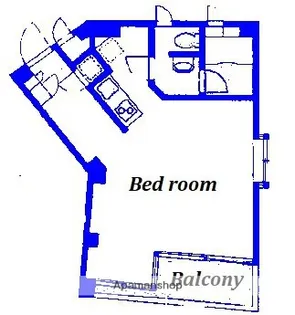 1Rの間取り画像