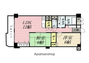 グリーンヒルズ横浜D棟【3階】の間取り
