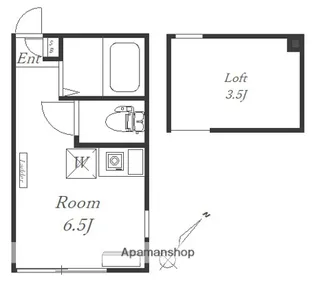 レオポルダ桜木町【1階】の間取り