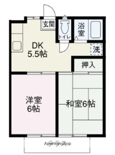 ボナールA棟【2階】の間取り