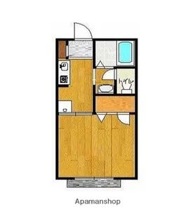 ルーチェスタジョーネ【1階】の間取り