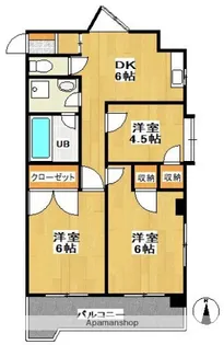 セーフズマンション【3階】の間取り
