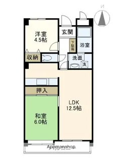 セントラーレ鳥が丘【2階】の間取り