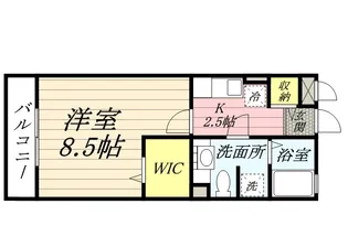 サニーフラット三ツ沢【303号室】の間取り