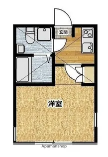ミュー菅生【1階】の間取り
