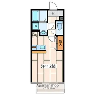 LANAI INAMURA【1階】の間取り