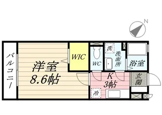 BPOPⅡ【2階】の間取り