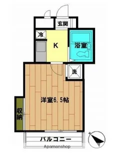 コスモハイツ【2階】の間取り