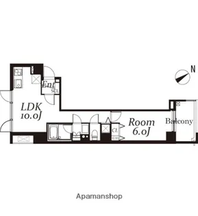 ボセジュール【4階】の間取り