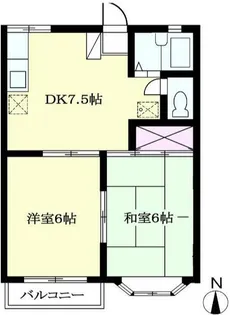 オーベルジュ’90【1階】の間取り