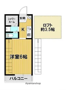 ヴィレッタ戸塚【2階】の間取り