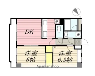 ブルーメン【3階】の間取り
