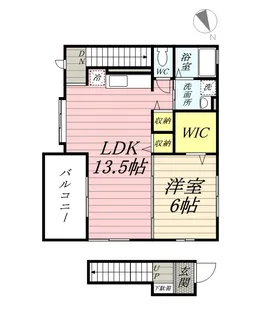 I スクエア WILL【1階】の間取り
