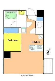 コルディア横濱サウス【1階】の間取り