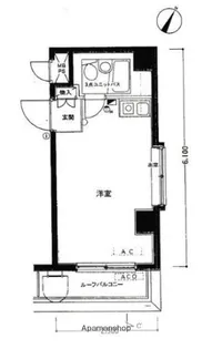 ライオンズマンション関内第五【7階】の間取り