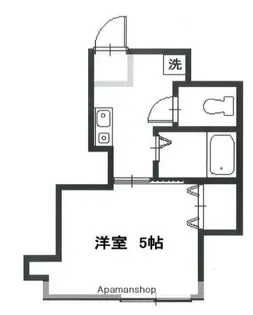 第7Z西村ビル【4階】の間取り