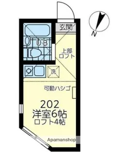 ユナイト三春台ジョアンの杜【2階】の間取り
