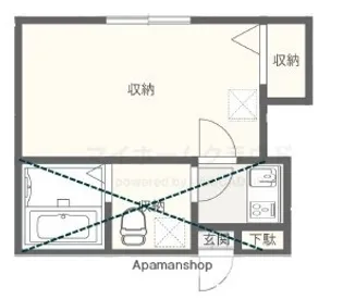 フルセイル久木町【2階】の間取り