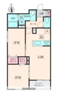 BELLE LEAD 大倉山【1階】の間取り