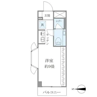 ISM平塚【4階】の間取り