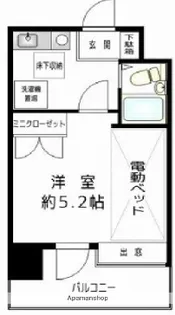 リバー・デイズ綱島【3階】の間取り