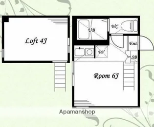 ユナイト根岸ブルーノ・コンティ【1階】の間取り