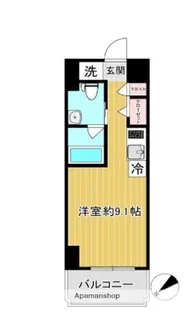 スパシエ東神奈川【3階】の間取り