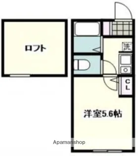 サンライズ長津田【1階】の間取り