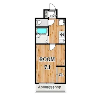 リアライズ本牧【4階】の間取り