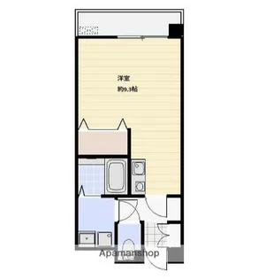 レジデント富士見【1階】の間取り