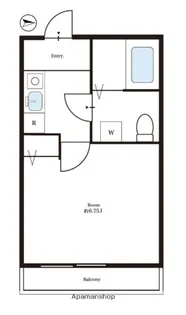 フォンス相模原【2階】の間取り