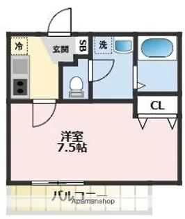 リアル北久里浜パークテラスⅠ【1階】の間取り