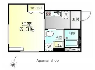 T−AZUL新子安【2階】の間取り
