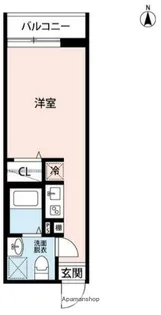 ヒルズ新羽町【3階】の間取り