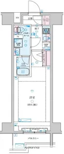 GENOVIA新子安【9階】の間取り