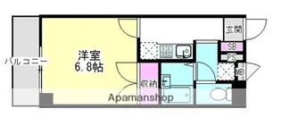 アンプルールフェールロマン【3階】の間取り