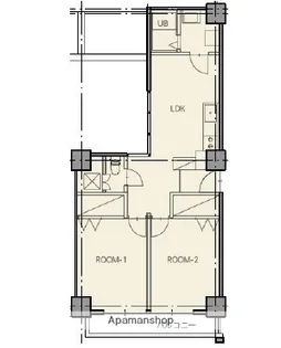 鹿島田ハウス【5階】の間取り