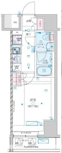 GENOVIA川崎Ⅶ【2階】の間取り