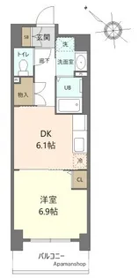 ステイブル協和【9階】の間取り