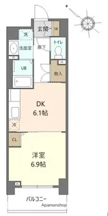 ステイブル協和【3階】の間取り
