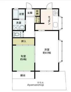 コンステレーション鵠沼【1階】の間取り