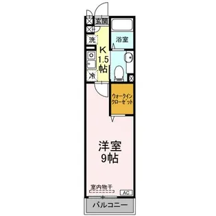 メゾンヴェルデ【1階】の間取り