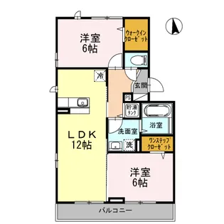 パストラル湘南【2階】の間取り