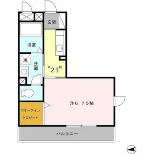 TOWN COURT大岡【3階】の間取り