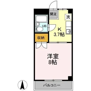 メゾン湘南【3階】の間取り